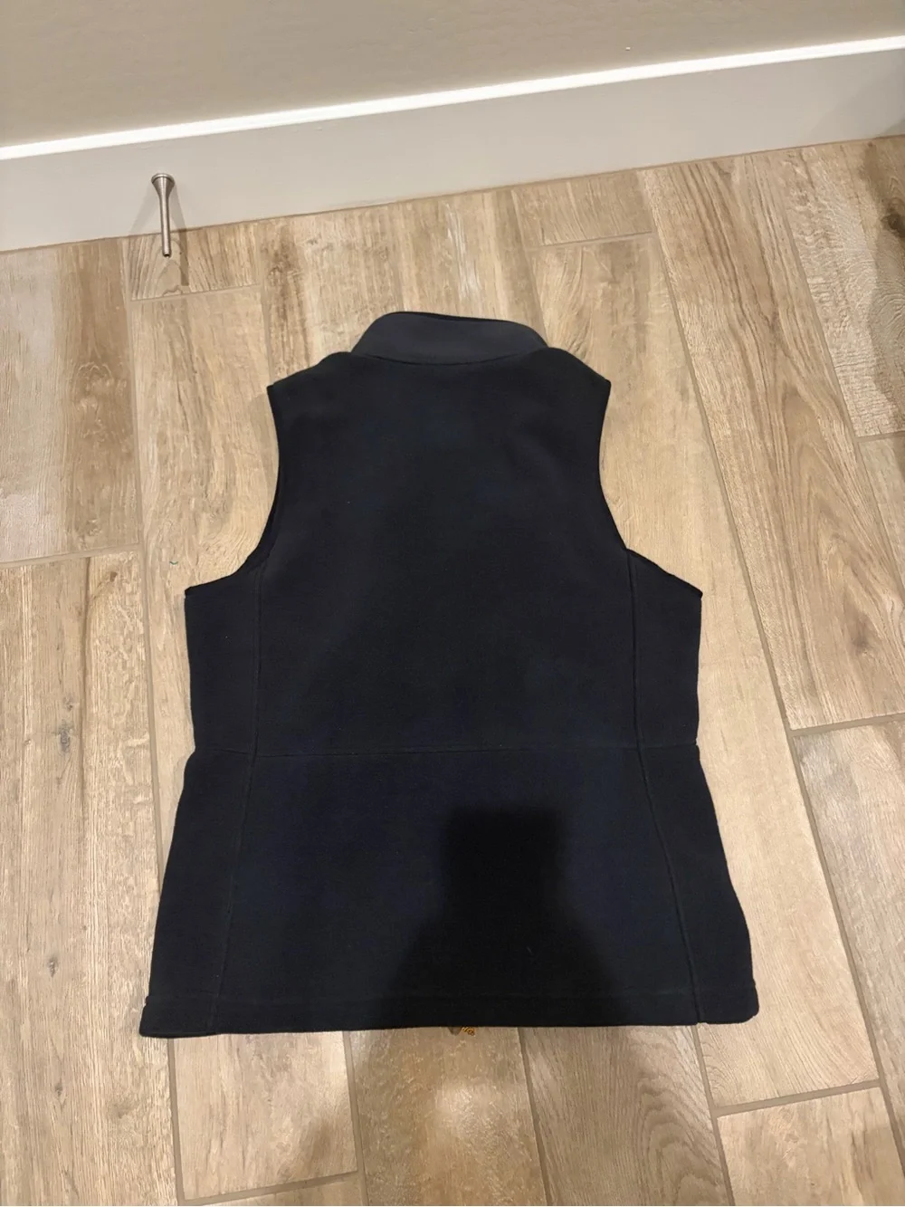 L.L.Bean Mountain Classic Fleece Vest in black womens Medium New